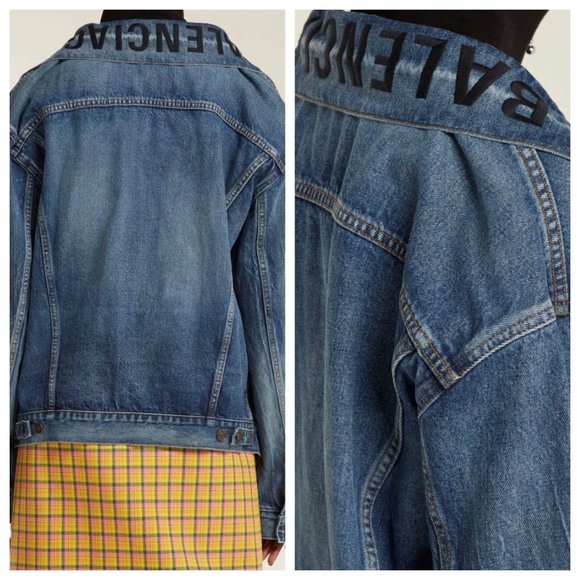 (Sold) Balenciaga Cut Waistband Jacket US 10/FR42 - Picture 4 of 16